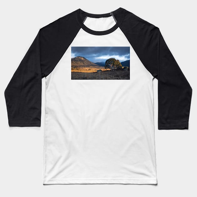 The Landscape Baseball T-Shirt by Geoff79